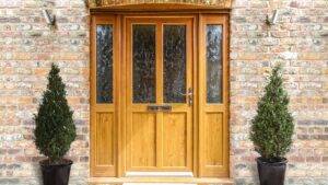 upvc doors with wooden frame