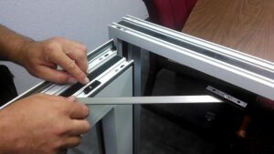 uPVC Door Restrictor Fitting